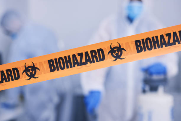 Professional Drug Lab Cleanup technician working in Lawrence Township, NJ